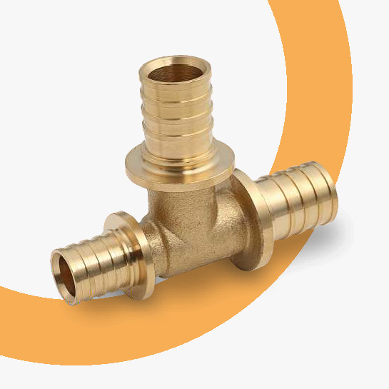 Тройники для PEX, PERT