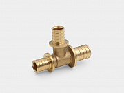 Тройник аксиальный латунный переходной D25 (3,5) - 20 (2,8) - 20 (2,8)