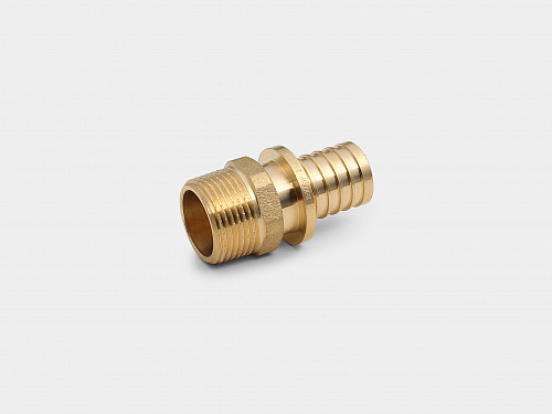 Муфта аксиальная латунная НР D25 (3,5) - 3/4" Kontur