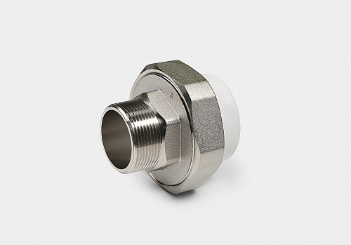 PP-R американка муфтовая НР D50-1 1/2" усиленная КОНТУР