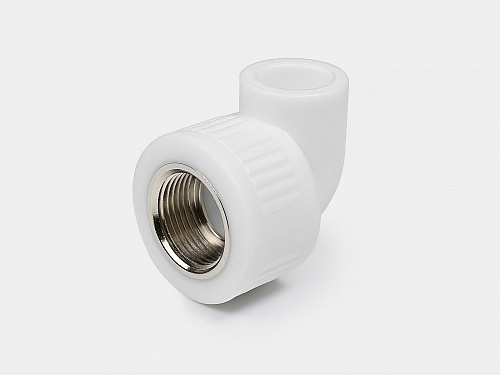 PP-R угольник комбинированный ВР D20-1/2" КОНТУР