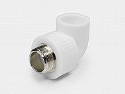 PP-R угольник комбинированный НР D25-1/2" КОНТУР