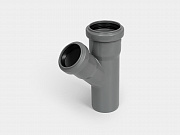 PP тройник канализационный D50Х40/45° СТАНДАРТ