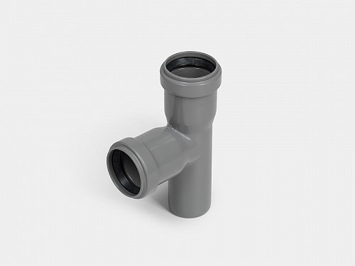 PP тройник канализационный D40Х40/90° СТАНДАРТ