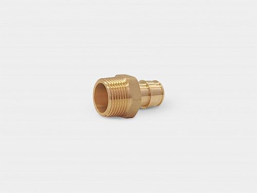 Муфта радиальная латунная НР D20 (2,8) - 3/4" Контур-И