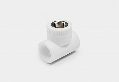 PP-R тройник комбинированный ВР D25-1/2" КОНТУР