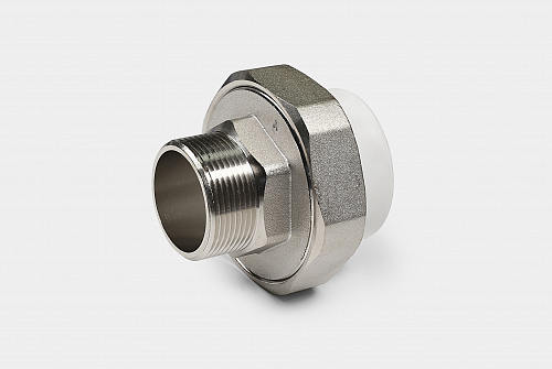 PP-R американка муфтовая НР D63-2" усиленная КОНТУР