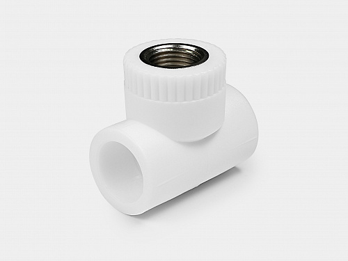 PP-R тройник комбинированный ВР D25-3/4" КОНТУР