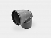 PP отвод канализационный поворотный D110° СТАНДАРТ