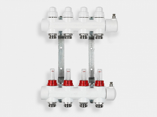 PP-R коллекторная группа D32-3/4"х4 КОНТУР