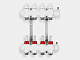 PP-R коллекторная группа D32-3/4"х4 КОНТУР