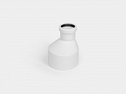 PP переход эксцентрический канализационный малошумный D110/50 УЮТ КОНТУР